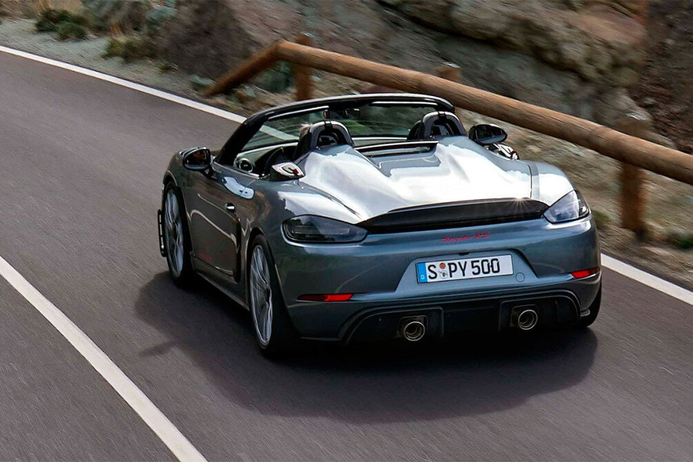 Porsche 911 Cabriolet Blue