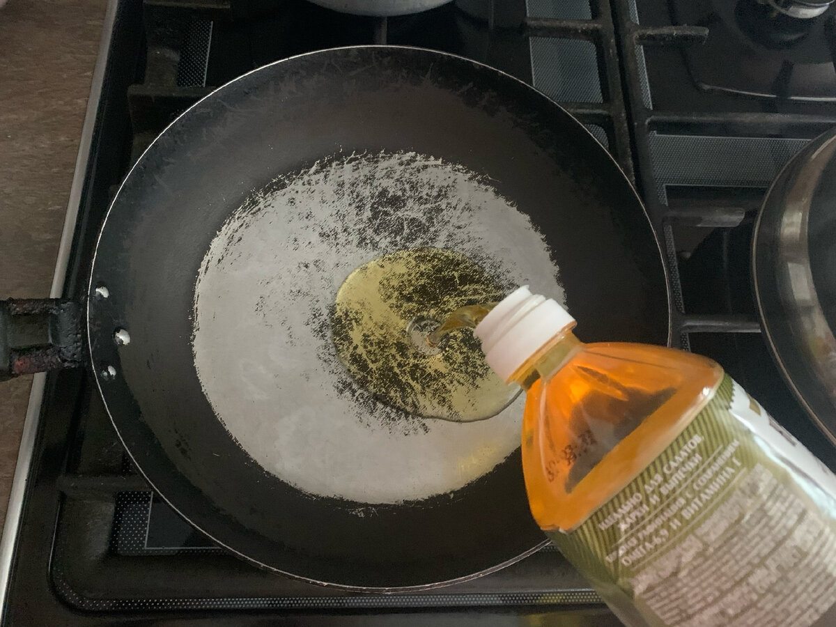 На подсолнечном масле десерт