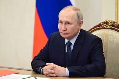    Президент РФ Владимир Путин ©Павел Быркин РИА Новости