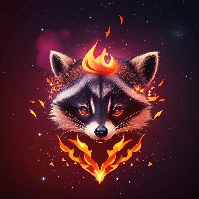 Огненный енот