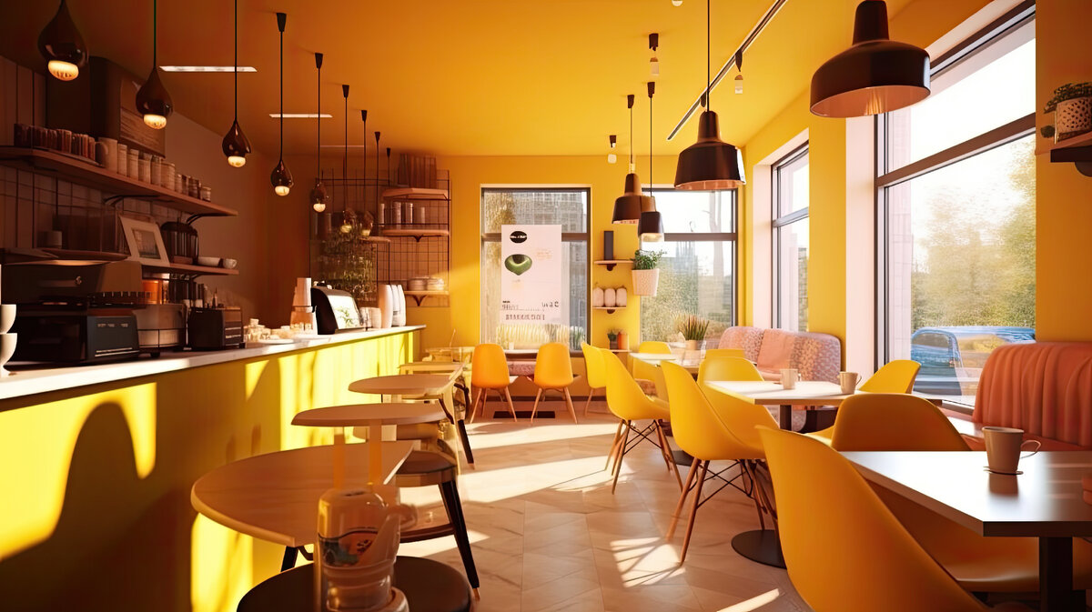 Стильное кафе