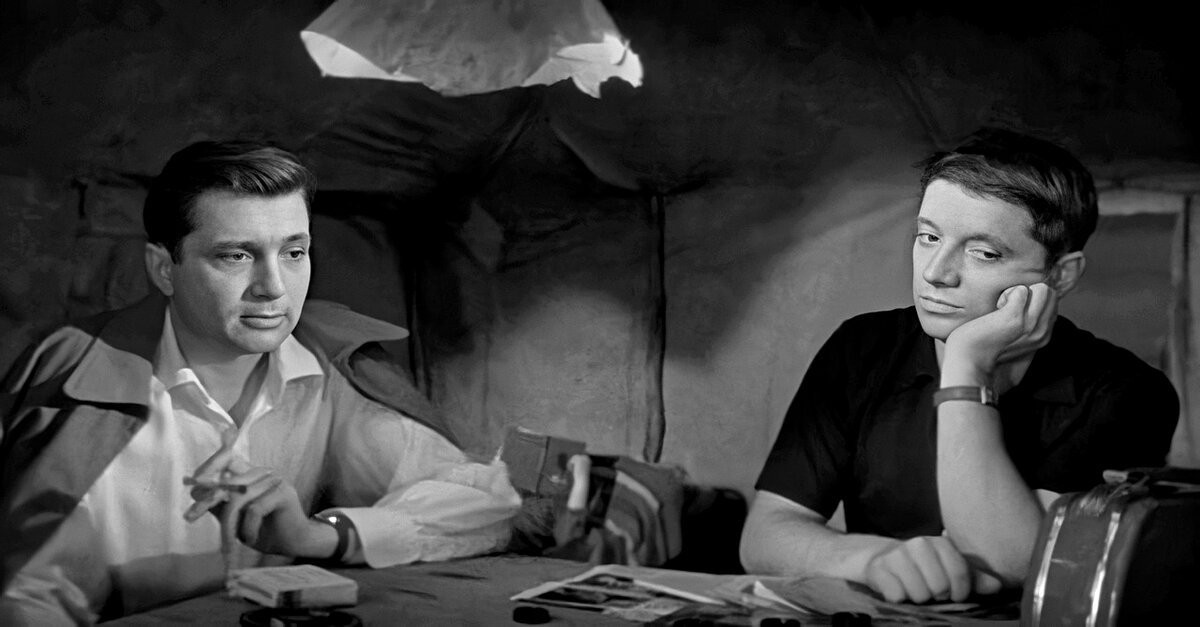 Мои кинокумиры Владимир Гуляев и Юрий Белов в фильме «Алёшкина любовь». Фото из открытых источников.