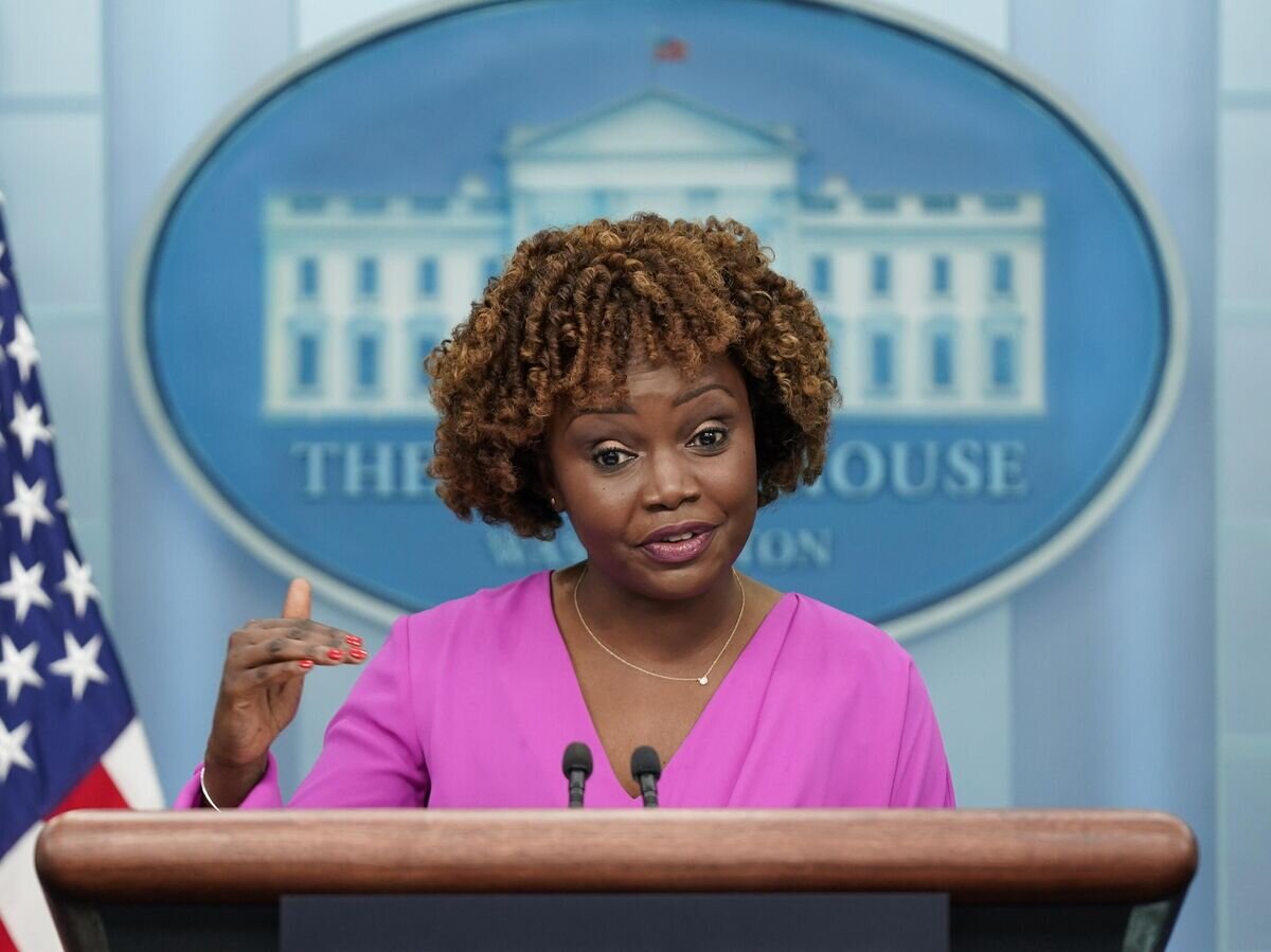    Пресс-секретарь Белого дома Карин Жан-Пьер © AP Photo / Patrick Semansky