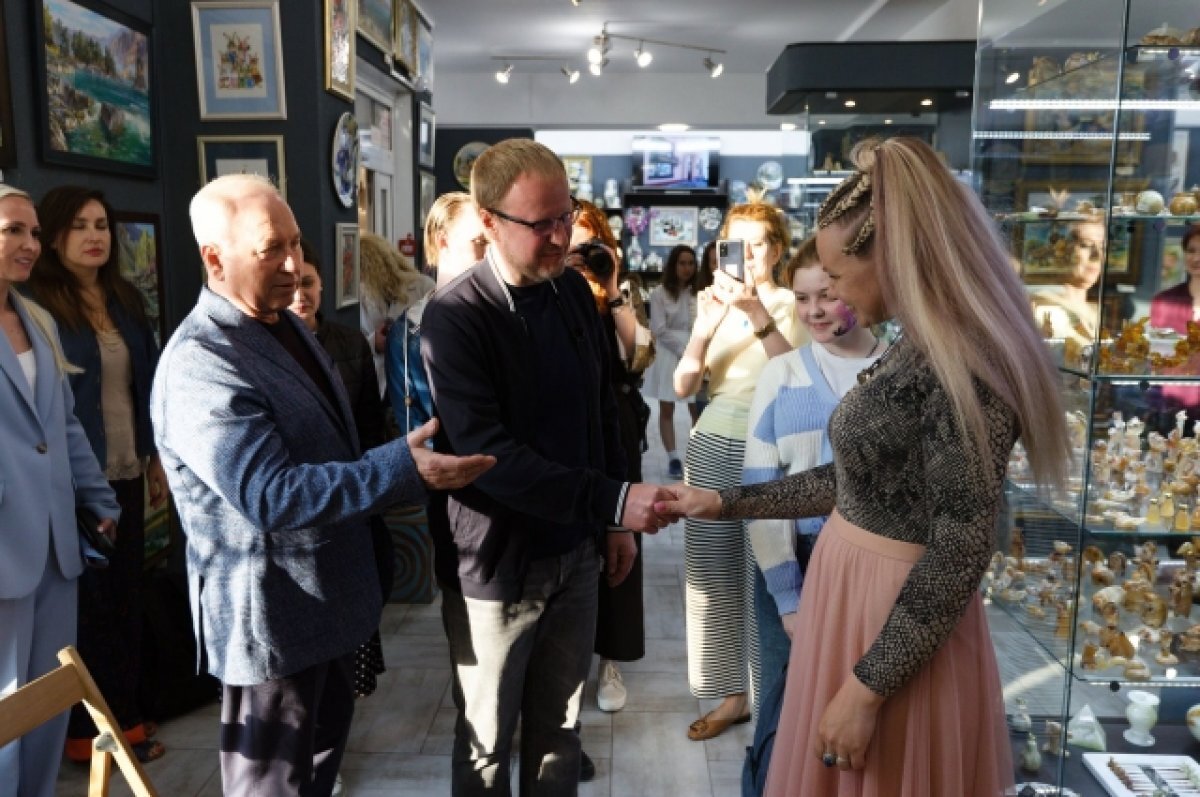    Губернатор Виктор Томенко посетил Ночь музеев в Барнауле