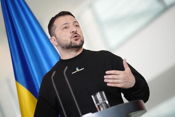    Президент Украины Владимир Зеленский, Kay Nietfeld / globallookpress.com