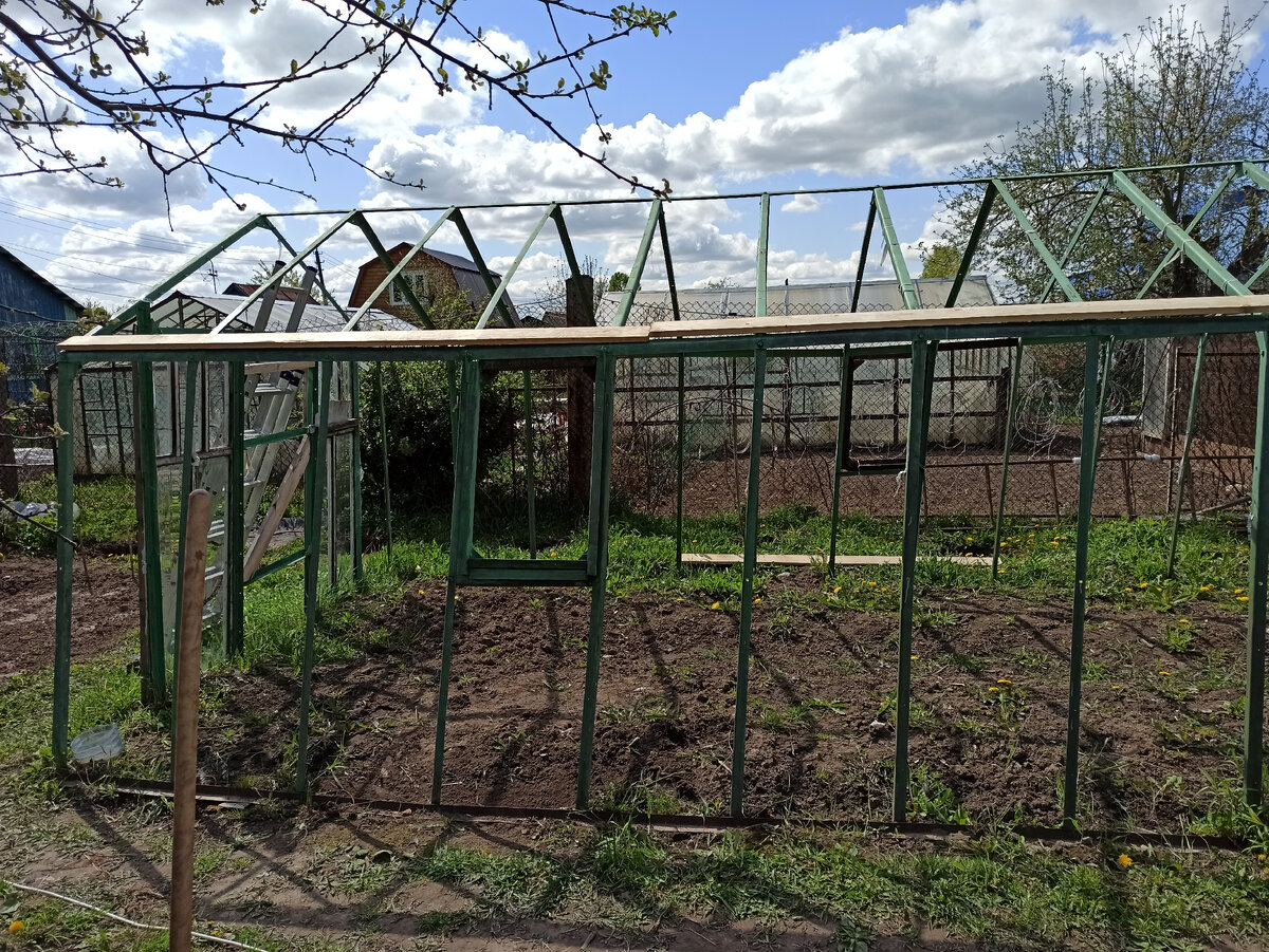 Фото автора. Каркас кривой и старый