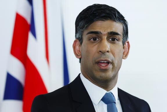    Премьер Великобритании Риши Сунак, фото: POOL/globallookpress.com
