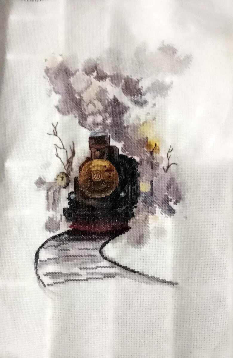 Паровозик готов