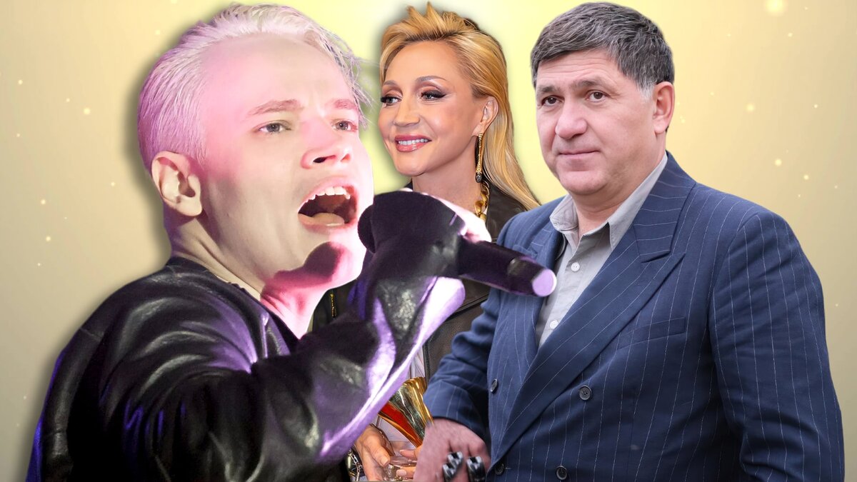 На фото справа-налево: актер Сергей Пускепалис, певица Кристина Орбакайте и певец Ярослав Дронов 