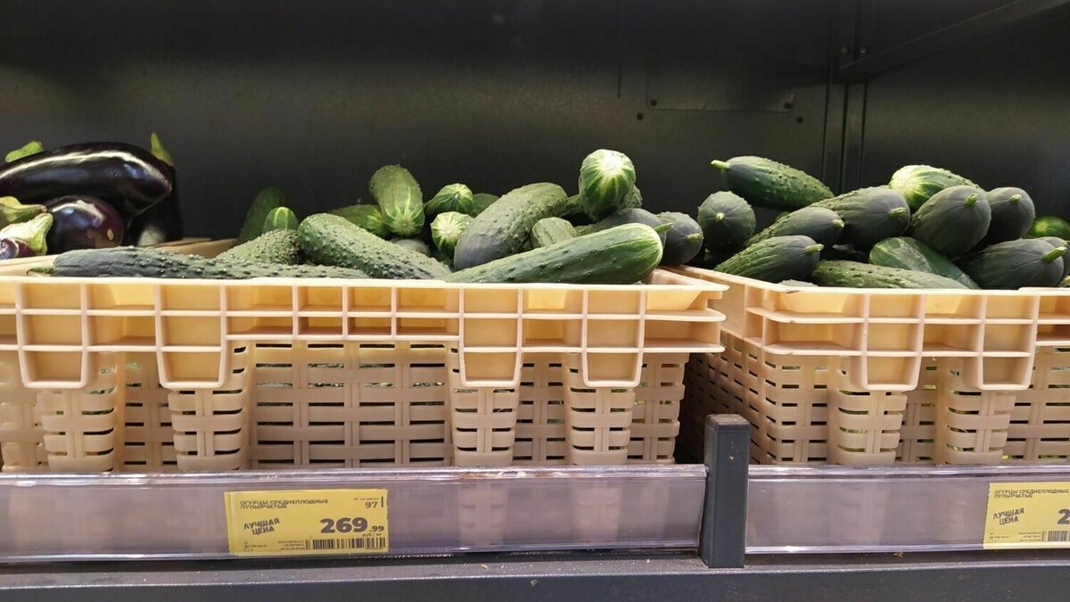     Цены на продукты в первом квартале 2023 года взволновали общественность. Особенно в этом смысле отличились огурцы. Чего ждать от ценников в ближайшем будущем?