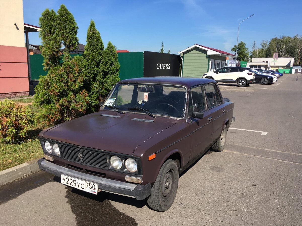 ВАЗ 2106 покрашена валиком