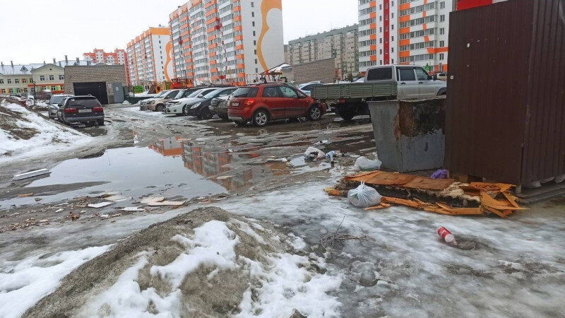     Замусоренный квартал "Матрешки" Барнаул 22