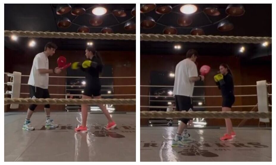     Алина Загитова занимается боксом. Фото: Скриншот личной страницы Алины Загитовой в соцсетях
