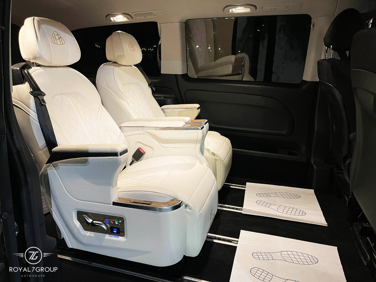 VIP кресла Maybach в салон Mercedes Vito | Royal7Group Autogrape | Дзен