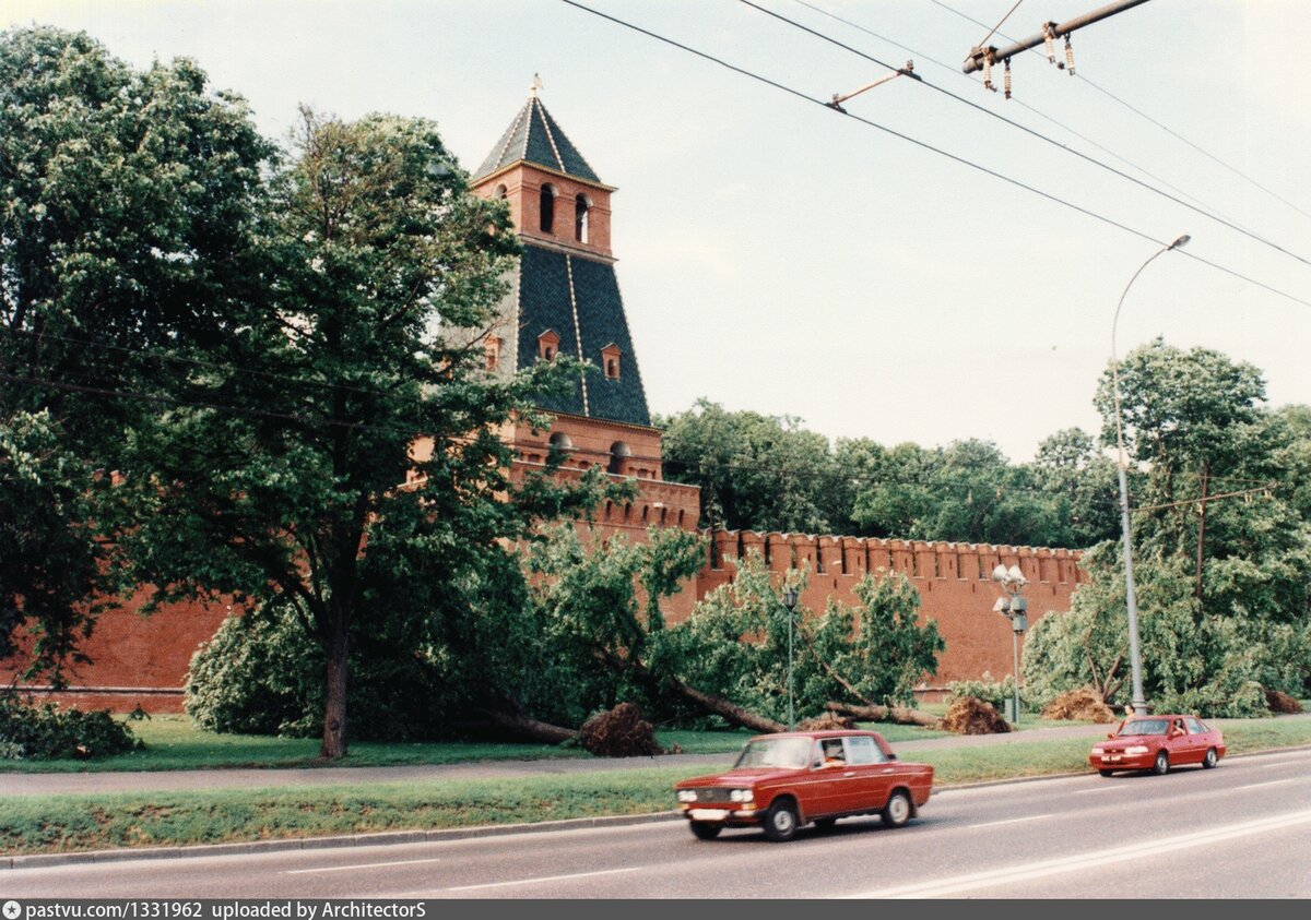 Ураган в Москве 1998