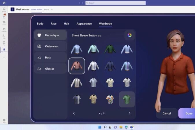     В Microsoft Teams появятся 3D-аватары для тех, кто хочет отключить свои веб-камеры