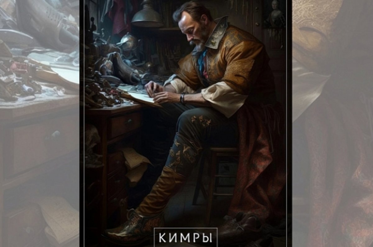    Нейросеть изобразила город Кимры в виде статного сапожника