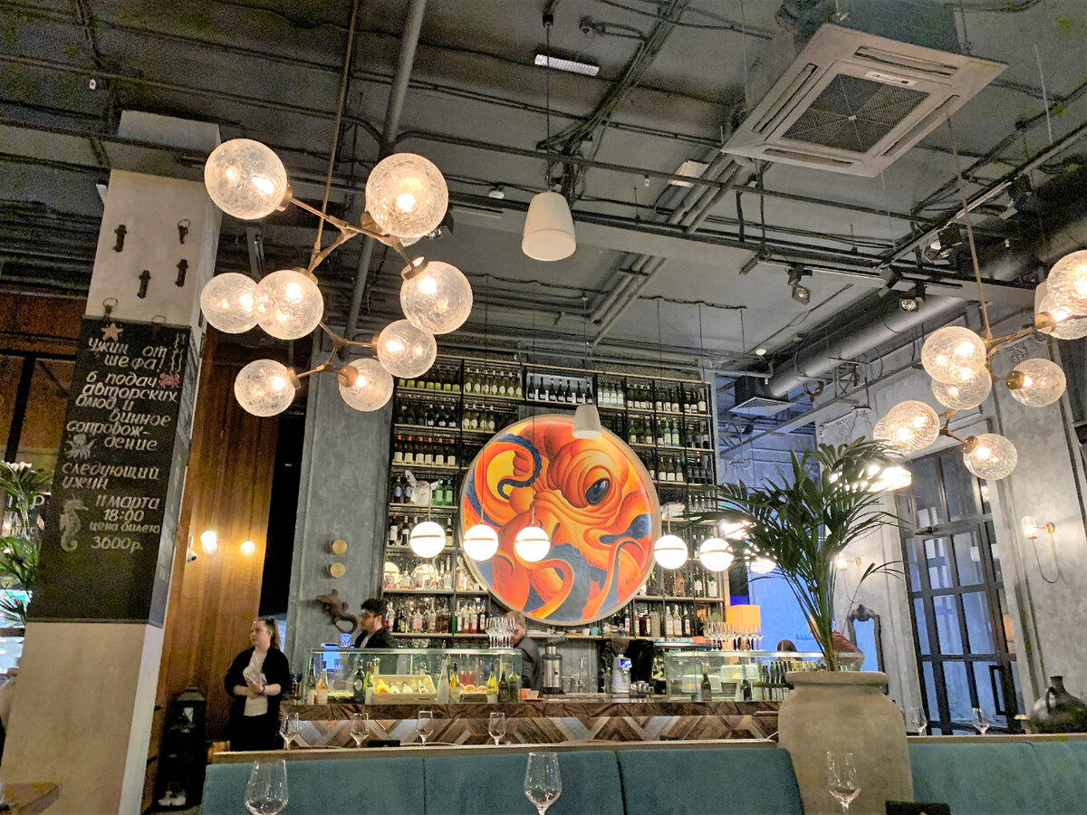 Еще один ракурс. Грозно смотрит осьминог