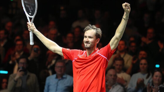    Даниил Медведев вышел в финал четвертого турнира ATP подряд Анна Белая