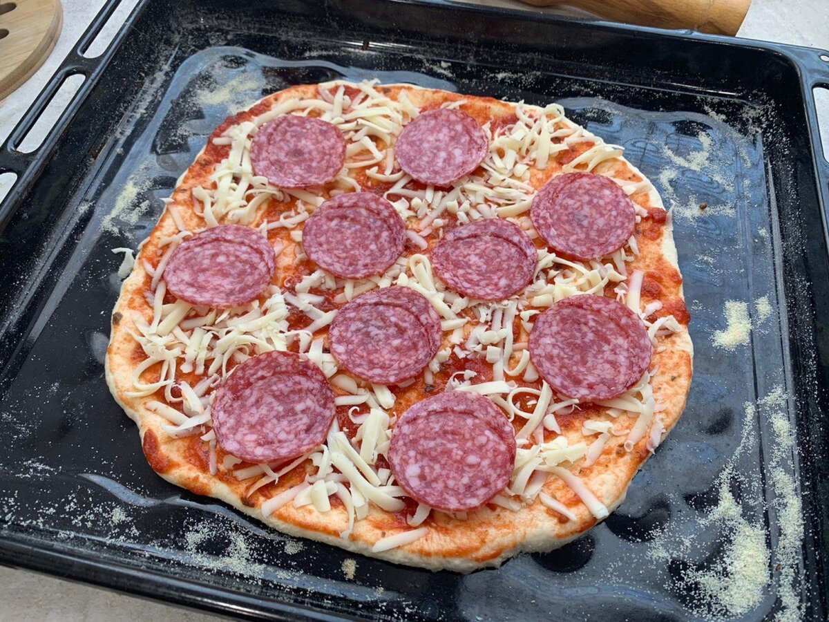 пиццу приготовить начинка фото 112