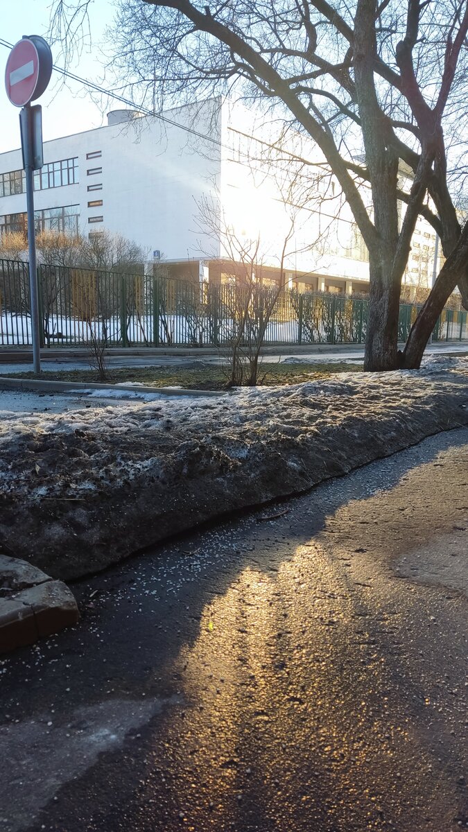 Солнечно в москве