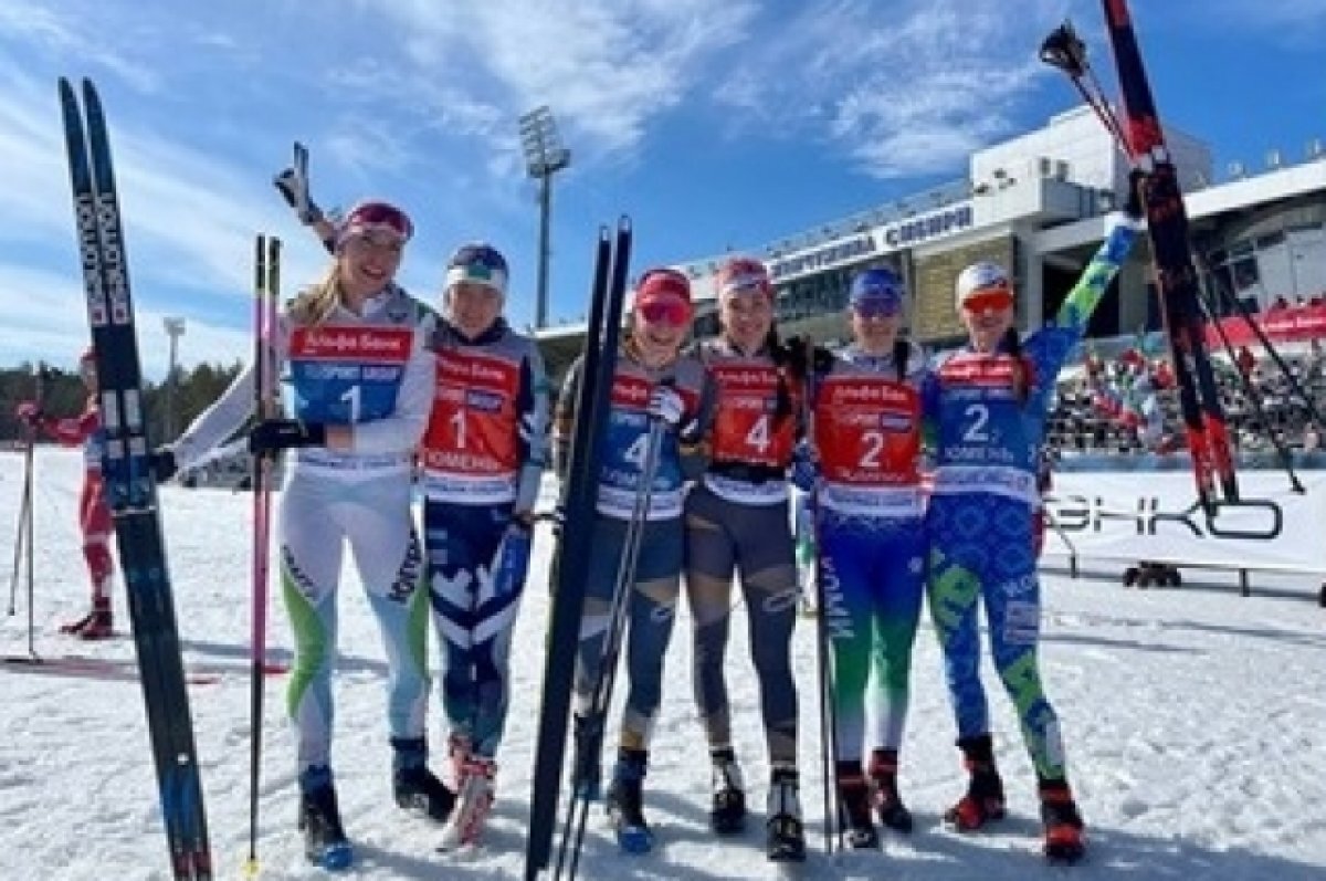    Спортсменки из Коми завоевали «бронзу» на чемпионате РФ по лыжным гонкам