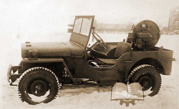 Гранатомет установлен на автомобиль Wiilys