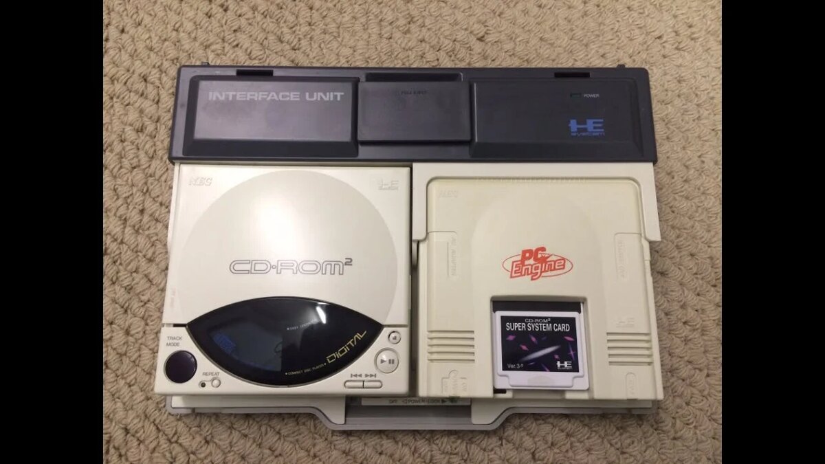 Консоль с CD-ROM расширителем