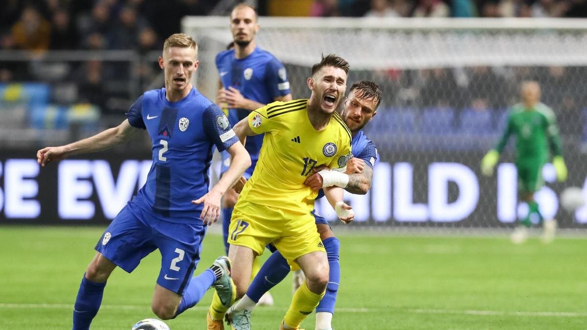    Матч отбора Евро-2024 Казахстан - Словения:kff.kz