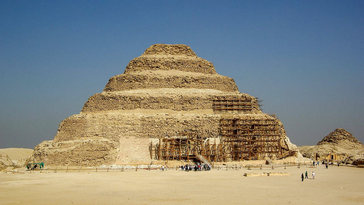Пирамида Джосера. Источник: https://clck.ru/33rQfr
