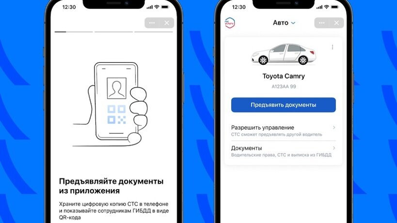    Электронные водительские права в приложении VK ©пресс-служба ВКонтакте