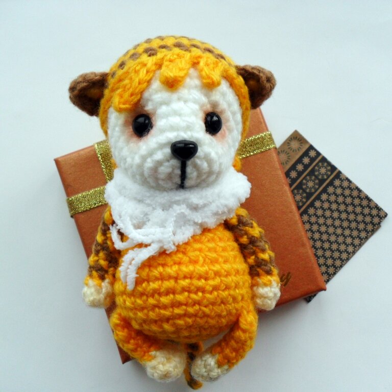 Тигр крючком . Символ 2022 года .Вязаные игрушки .Тигр амигуруми . Crochet tiger / amigurumi tiger