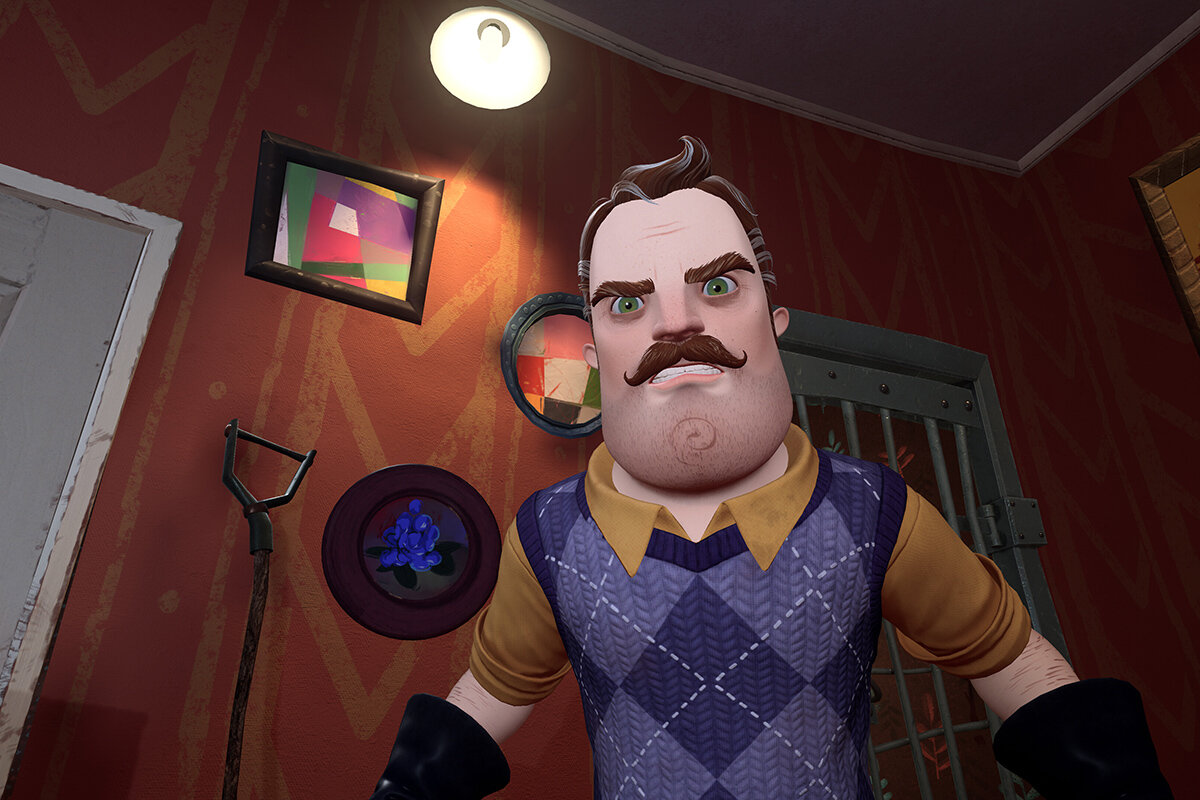 Дом соседа из игры hello Neighbor