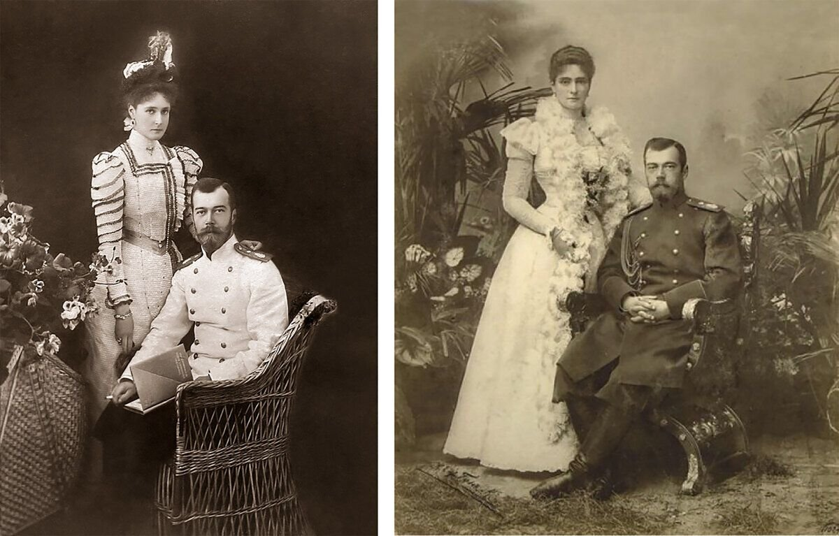 Свадьба Николая 2 и Александры Федоровны. Вторые жены романовых