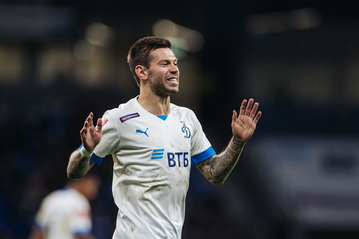 Федор Смолов. Фото — ФК «Динамо».