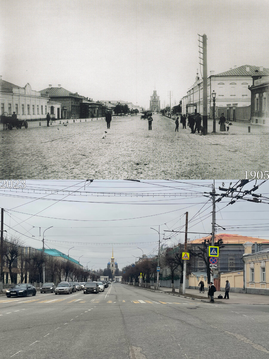 Прекрасная старая Рязань. Было/стало | Now&Then Russia | Дзен