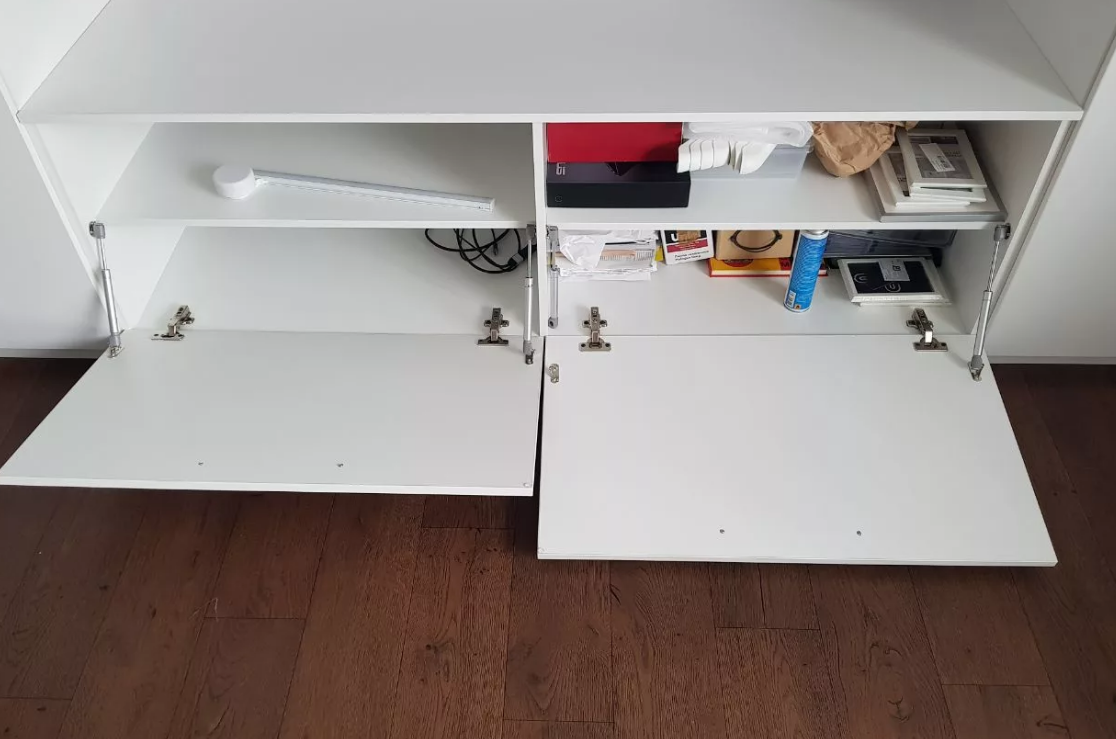 Обувница - IKEA TRONES/ ТРОНЭС ИКЕА, 39х18 см, белый