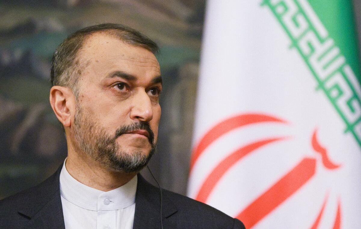    Глава МИД Ирана Хосейн Амир Абдоллахиян  Александр Щербак/ТАСС