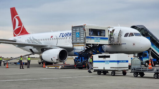 Airbus A320 а/к Turkish Airlines | Рейс Трабзон — Стамбул