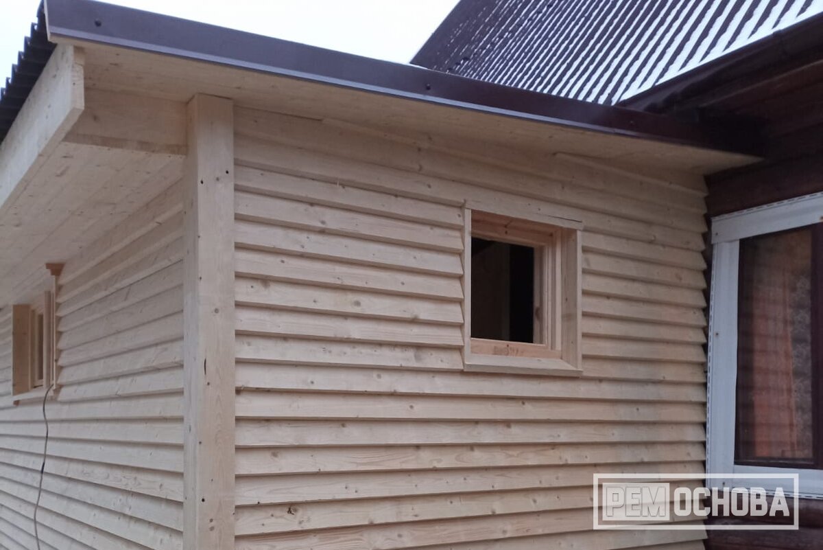 Пристройка к дому под ключ в СНТ Лужки 