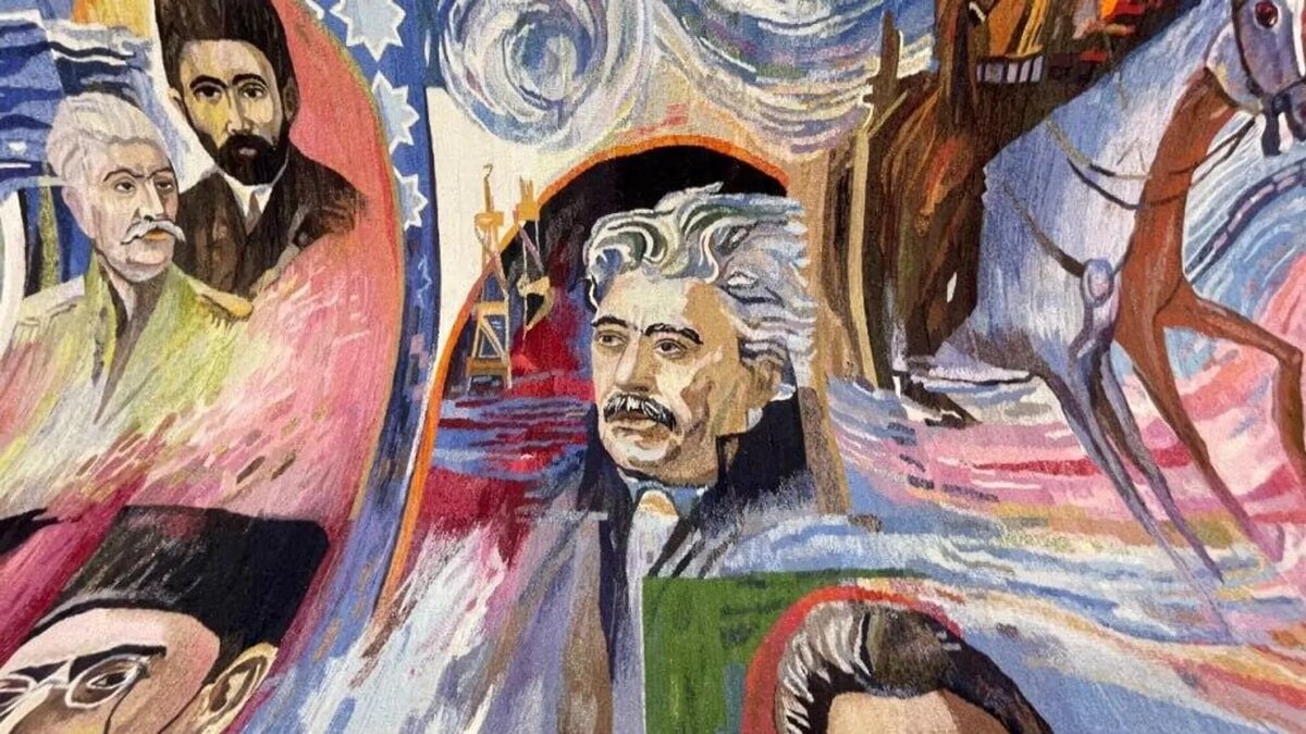 Работа художников Хиджран и Халиды Сеидовых