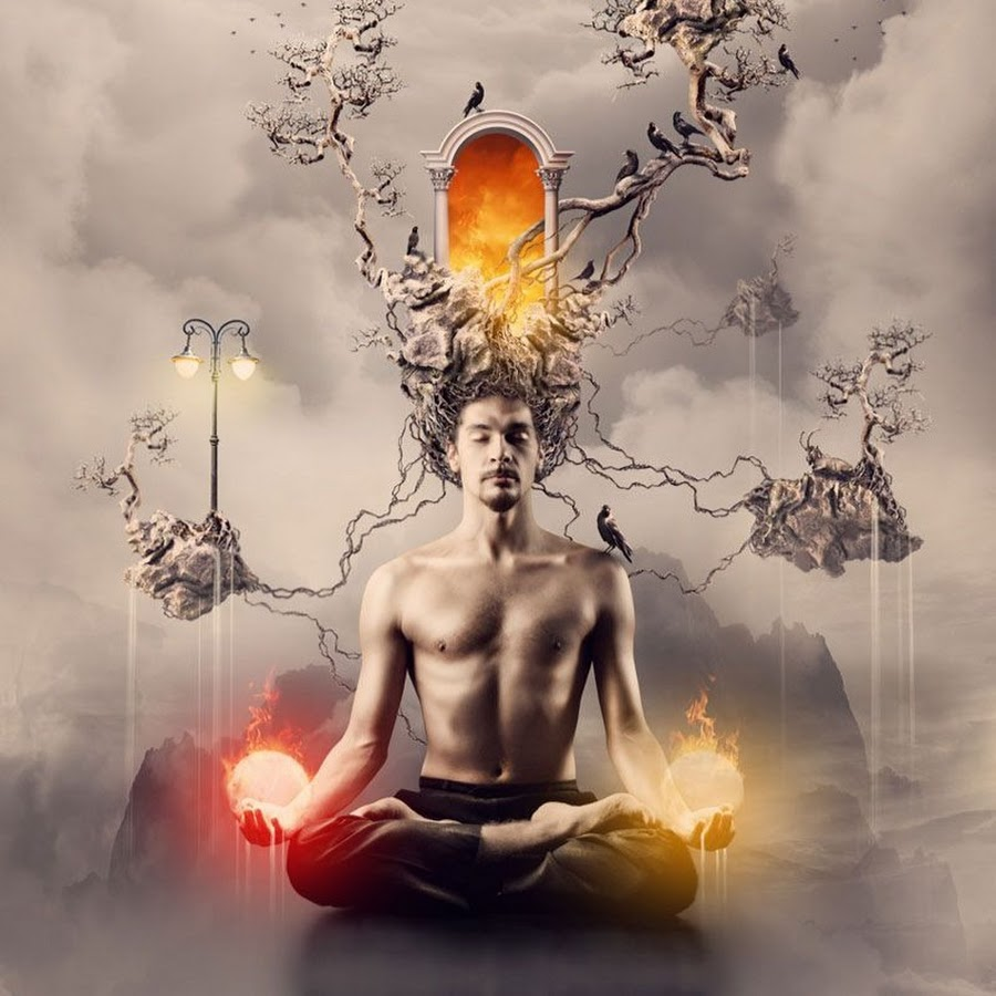 Медитацию хроники. Медитирующий человек. Осознанность картинки. Медитация магия. Медитация рисунок.