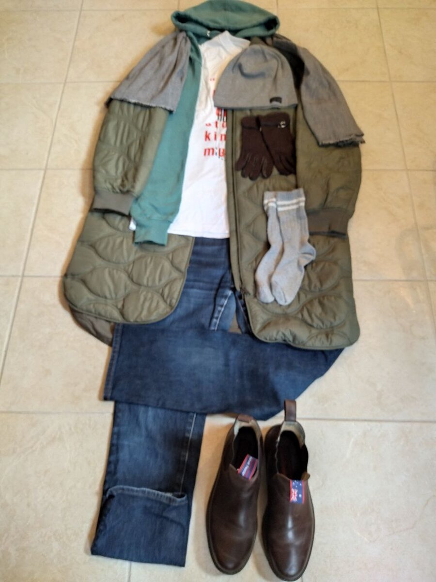 Что надеть на себя в поездку. 2 варианта.