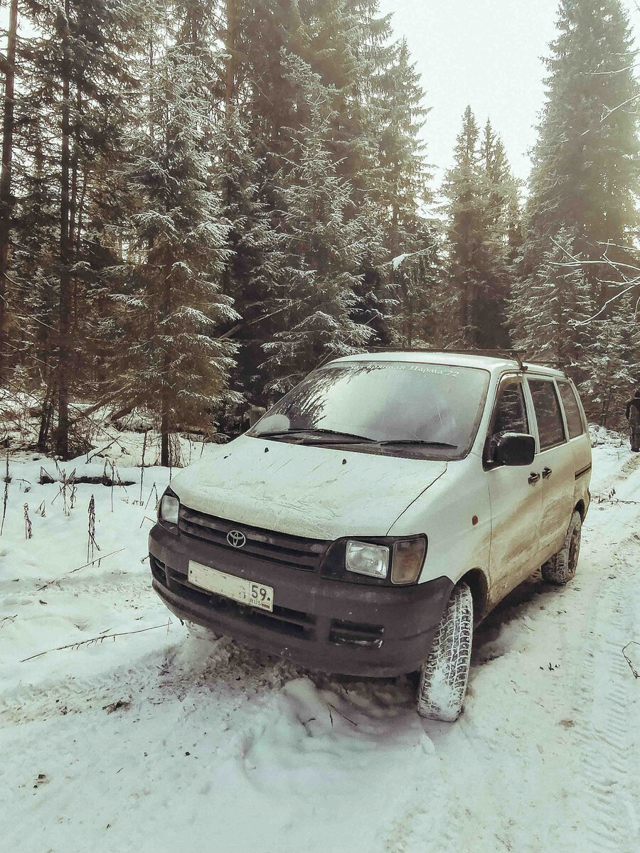 Toyota Town Ace. Мы его называем - Зайчик