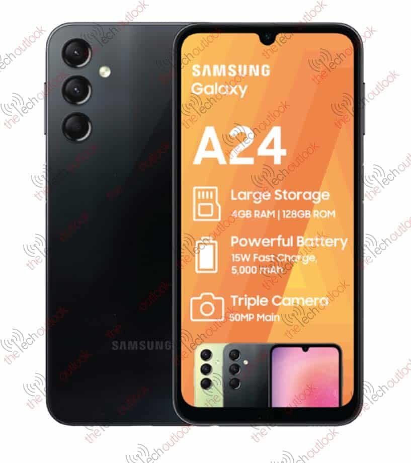    Дизайн и все характеристики Samsung Galaxy A24 слили в сеть