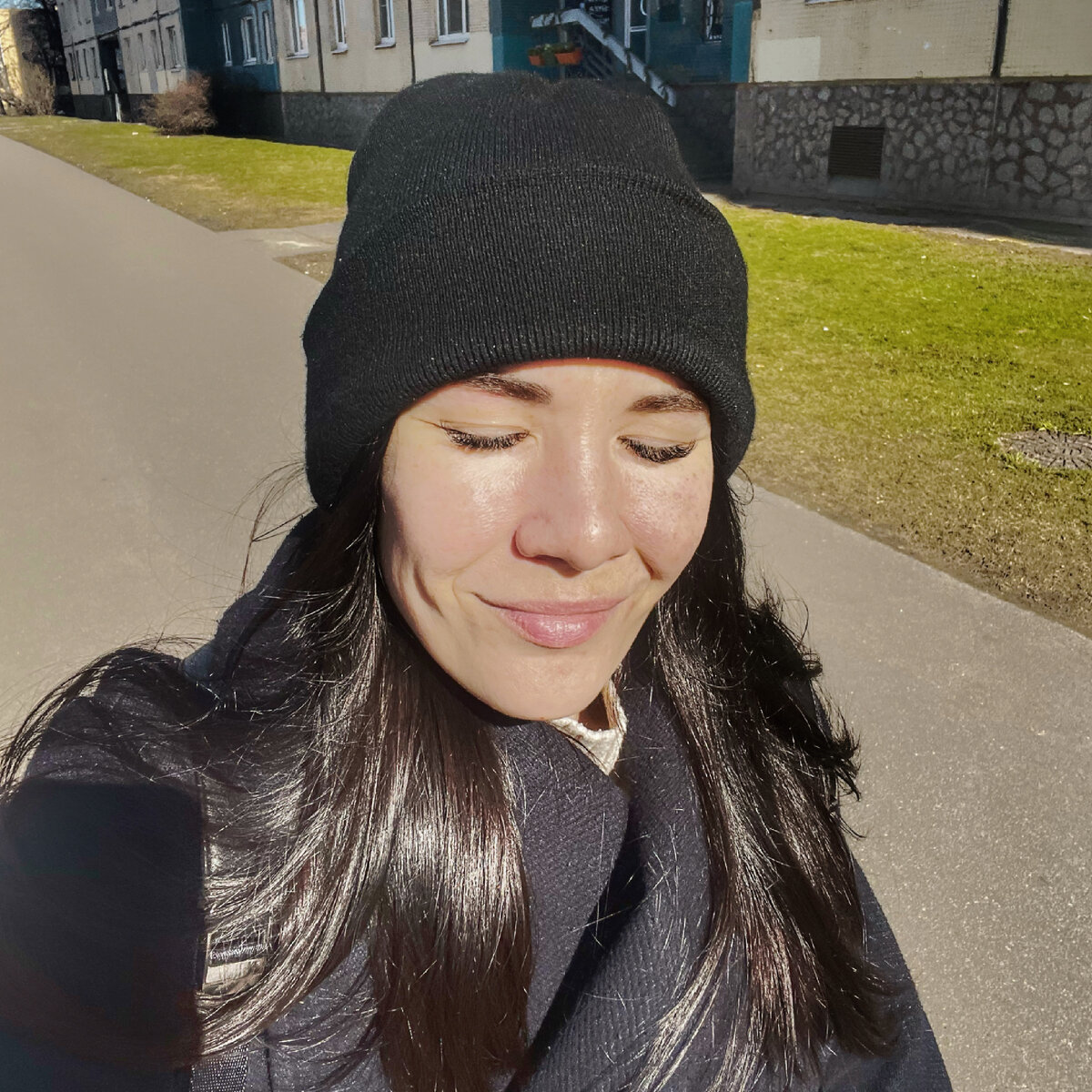 Личный архив. Я сегодня была как довольный кот😅Пора доставать очки и крем с SPF🙈