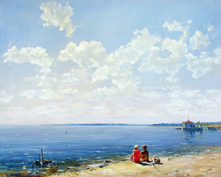 Художник Олег Леонов.