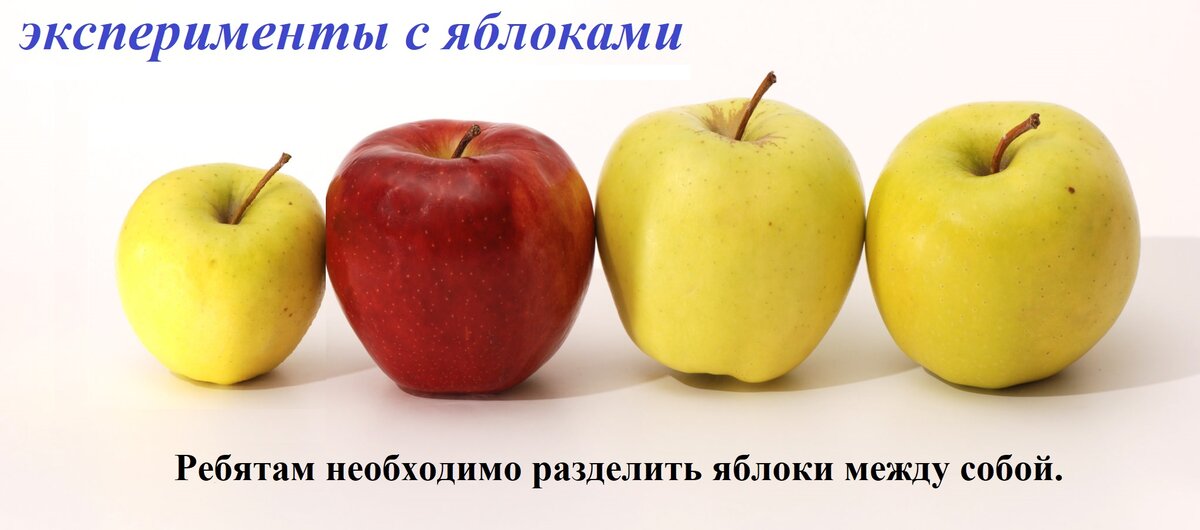 "яблочные эксперименты"