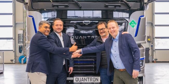 Quantron объявляет о сотрудничестве с Norwegian Hydrogen