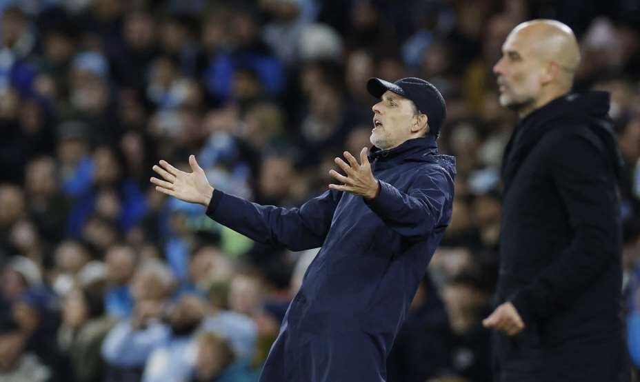    Томас Тухель не сумел обыграть Хосепа Гвардиолу. Фото: Reuters